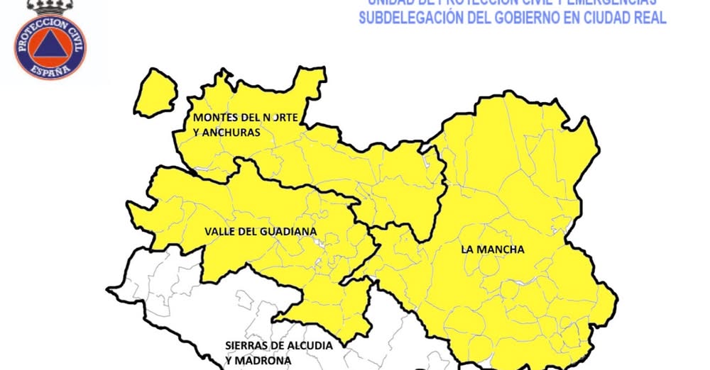 Alerta Amarilla Establecida para este Miércoles: Indica Unidad de Protección Civil y Emergencias ante Posible Fenómeno Meteorológico