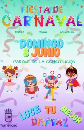 Carnaval Infantil en la Ciudad: Concejalía de Festejos y AMPAS unen fuerzas para una divertida jornada con refrescos, hinchables y animación para escolares