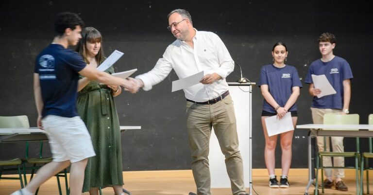 Celebración de clausura del programa Escuela Mentora del Parlamento Europeo en IES García Pavón
