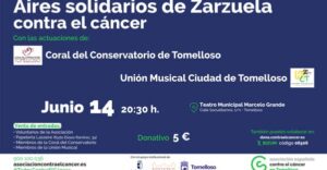 La AECC Organiza el Festival de Música Contra el Cáncer con la Participación de la Coral del Conservatorio Municipal y la Unión Musical ‘Ciudad de Tomelloso’