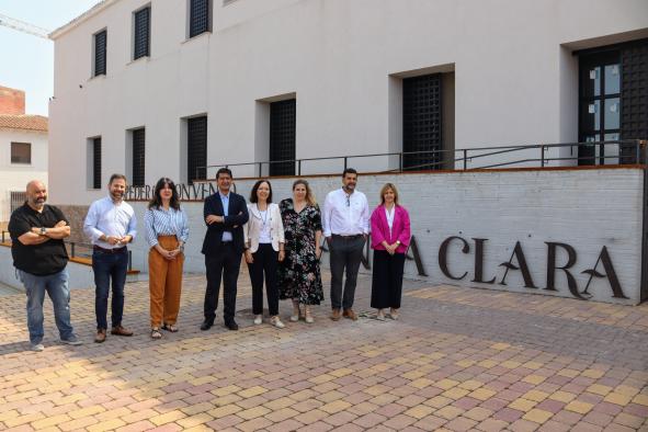 Progreso en las obras del convento de Santa Clara para integrarse a la Red de Hospederías de Castilla-La Mancha