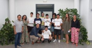 Rocío Valentín González, Concejal de Promoción Económica, Clausura Curso de Competencias Digitales y Ciberseguridad en el CLIPE