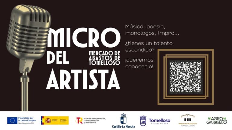 Carlos Ruiz y Bruno Palau en el Micro del Artista este sábado en el Mercado de Abastos de Tomelloso: ¡Un evento imperdible a las 21:00h! Carlos Ruiz y Bruno Palau en el Micro del Artista este sábado en el Mercado de Abastos de Tomelloso: ¡Un evento imperdible a las 21:00h!