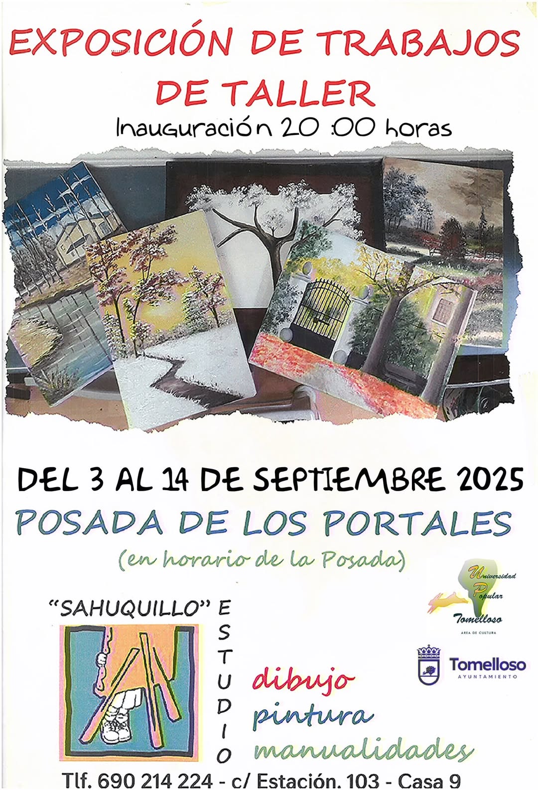 Estreno de la Exposición ‘Luz y Color’: Obra de Aurora Sahuquillo en la Posada de los Portales