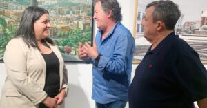 Exposición de Arte Local: Antonio Ortiz Mayorga y Anselmo Ponce Debutan en la Posada de los Portales – Felicitación de la Concejala de Cultura, Inés Losa