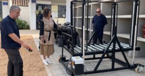 Novedoso Descensor de Féretros Adquirido por el Ayuntamiento para el Cementerio Municipal