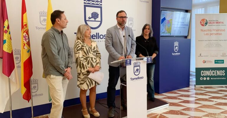 Tomelloso y la Asociación Puertas Abiertas Conmemoran el Día Mundial de la Salud Mental con Varios Eventos, Anuncia el Alcalde Javier Navarro