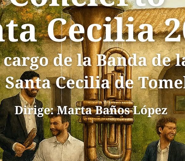 Concierto Tradicional de Santa Cecilia se Celebrará el 21 de Noviembre en el Teatro Municipal ‘Marcelo Grande’ a las 20:30h