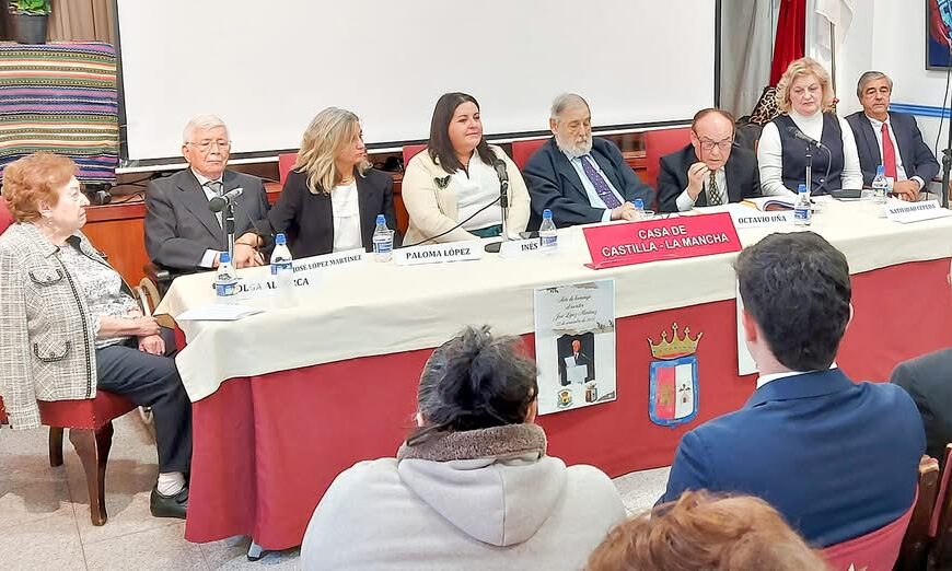 Homenaje a José López Martínez: La Casa de Castilla-La Mancha en Madrid y la Asociación Cultural unen fuerzas