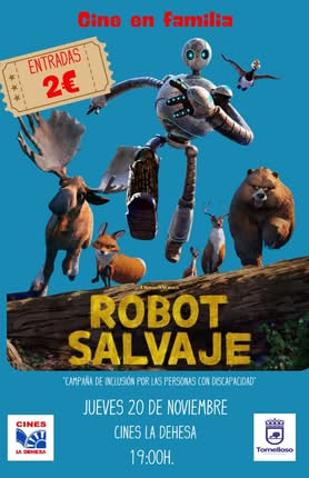 Inclusión a Través del Cine: ‘Robot Salvaje’, una Propuesta Familiar del Centro Municipal de Servicios Sociales