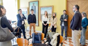 Recepción a Periodistas Especializados en Turismo en la Sala Francisco Carretero del Ayuntamiento
