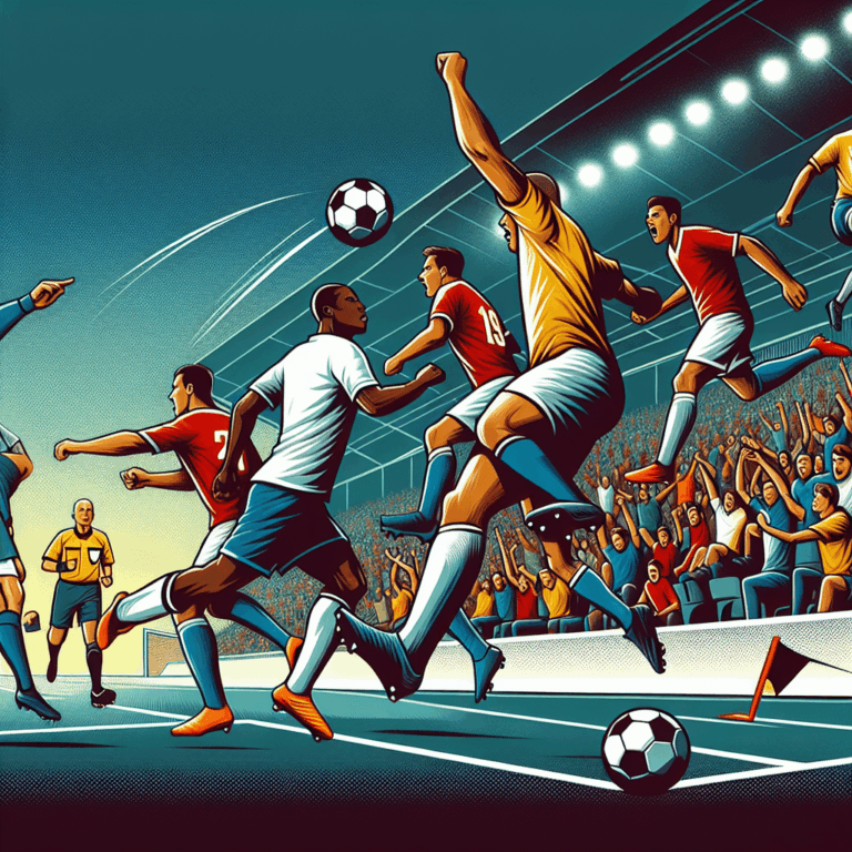 «Resultados y Clasificaciones del Fútbol Regional: Sorpresas y Competencia Ferviente»