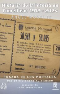Ángel Morales Presenta: ‘Travesía por la Historia de la Lotería en Tomelloso 1912-2024’, Inauguración Este Viernes 19 De Diciembre a las 20:00 h