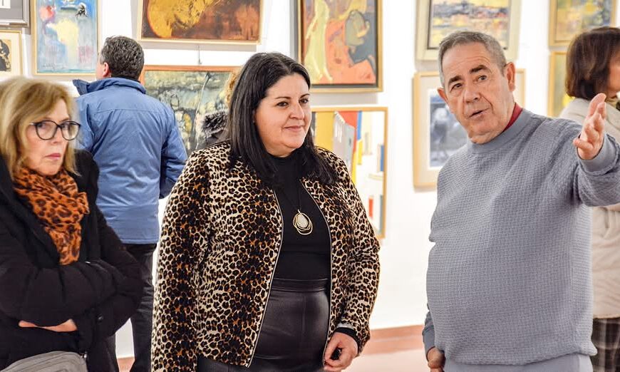 Contemporáneos y Romeral: Nueva Exposición de Arte Inaugurada por la Concejala de Cultura Inés Losa