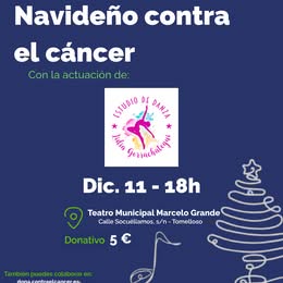 III Festival Navideño Contra el Cáncer: Un Evento de la AECC con la Destacada Participación del Estudio de Danza Lidia Gorrachategui – Jueves 11…
