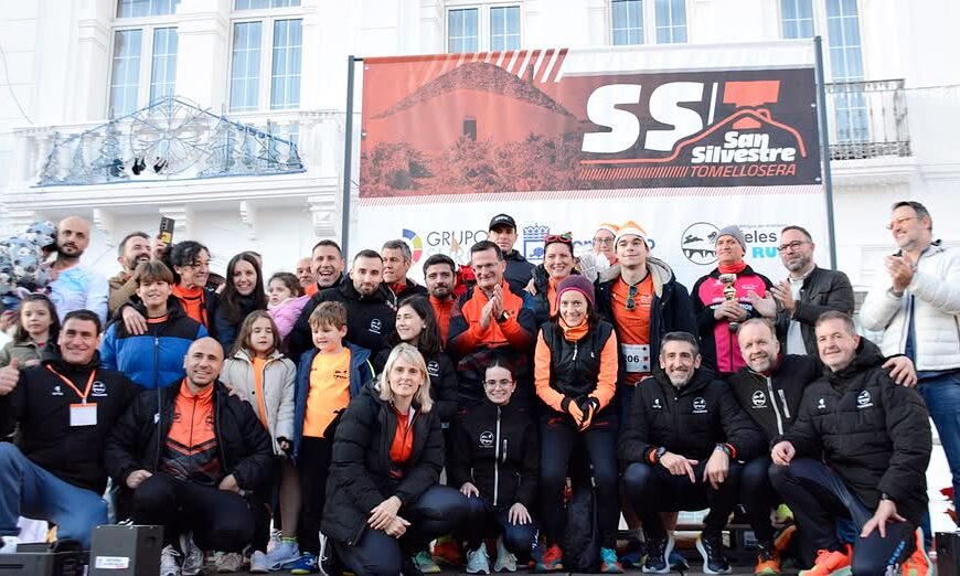 La Quinta Edición de la San Silvestre Tomellosera cierra el año 2025 con una Carrera Urbana de Cinco Kilómetros y Casi 600 Participantes