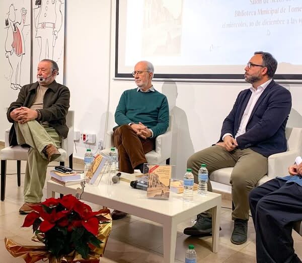 Presentación de la Tercera Edición del Libro ‘Tomelloso en la Frontera del Miedo’ en la Biblioteca, de Autor Dionisio Cañas