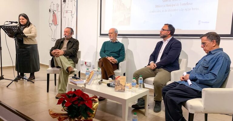 Presentación de la Tercera Edición del Libro ‘Tomelloso en la Frontera del Miedo’ en la Biblioteca, de Autor Dionisio Cañas