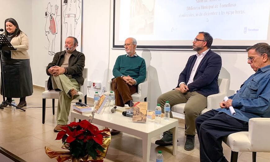 Presentación de la Tercera Edición del Libro ‘Tomelloso en la Frontera del Miedo’ en la Biblioteca, de Autor Dionisio Cañas
