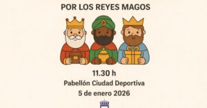 El Lunes 5 de Enero, Los Reyes Magos Recogerán las Cartas en la Ciudad Deportiva en vez de la Plaza de España
