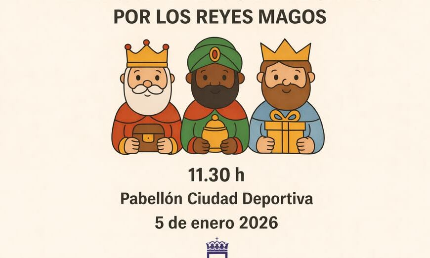 El Lunes 5 de Enero, Los Reyes Magos Recogerán las Cartas en la Ciudad Deportiva en vez de la Plaza de España