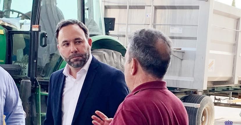 El alcalde Javier Navarro respalda firmemente las protestas agrarias en la movilización del jueves