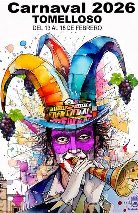 Iñaki Fernández Iturmendi, Ilustrador Navarro Reconocido, se Adjudica el Premio del Concurso del Cartel Anunciador del Carnaval de Tomelloso