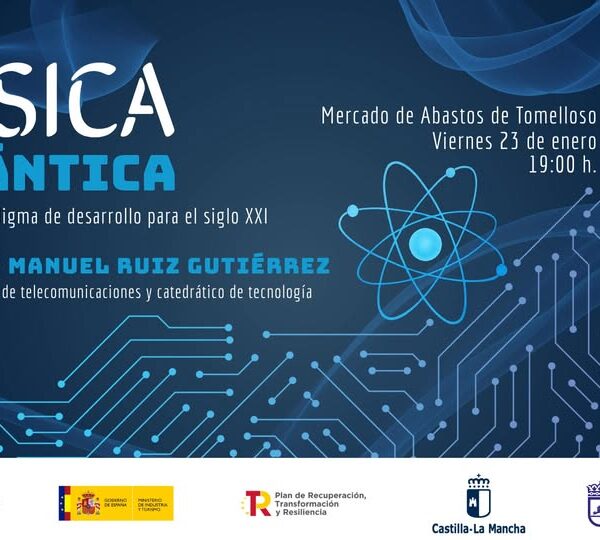 Presentación de Física Cuántica por el Ingeniero José Manuel Ruiz Gutiérrez este Viernes en el Mercado de Abastos