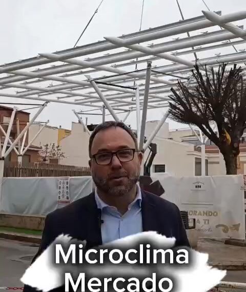 Progreso en las Obras del Microclima en la Plaza del Mercado Causa Interrupciones de Tráfico: Pedimos Disculpas
