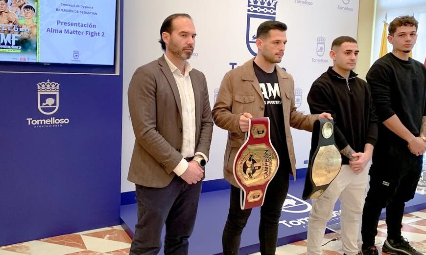 Tomelloso será la sede del espectacular Alma Matter Fight 2 el 7 de febrero: Un evento único de deportes de contacto en Castilla-La Mancha.