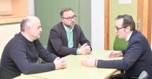 Alcalde inspecciona esta mañana personalmente los daños en IES Alto Guadiana