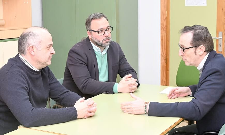 Alcalde inspecciona esta mañana personalmente los daños en IES Alto Guadiana