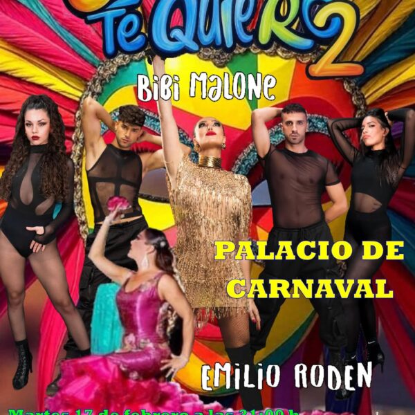 Bibi Malone Presentará su Nuevo Espectáculo ‘CAR’ en el Palacio del Carnaval este Martes 17 de Febrero a las 21:00h