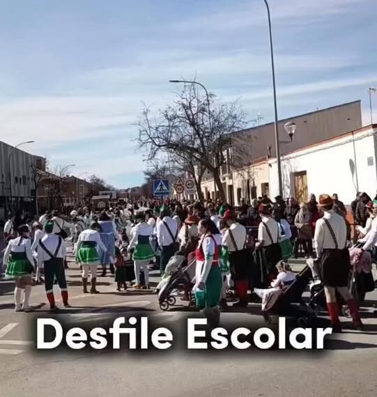 Corazón e Infancia Brillan en el XXIX Desfile Escolar de Carnaval en Tomelloso