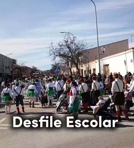 Corazón e Infancia Brillan en el XXIX Desfile Escolar de Carnaval en Tomelloso