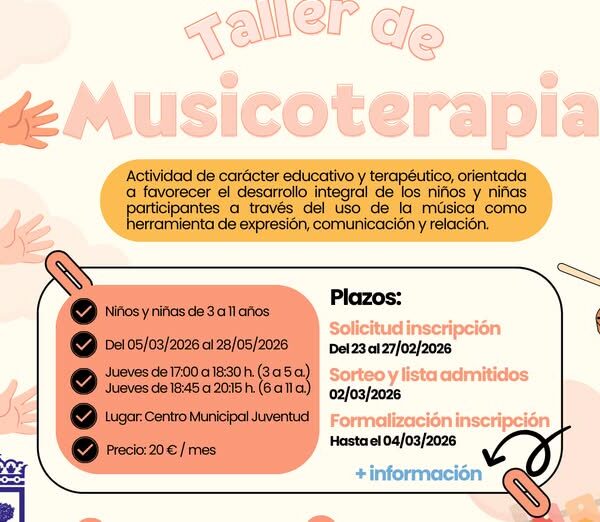 Dos Nuevos Talleres sobre Bienestar Emocional y Desarrollo Integral Programados por la Concejalía de Infancia