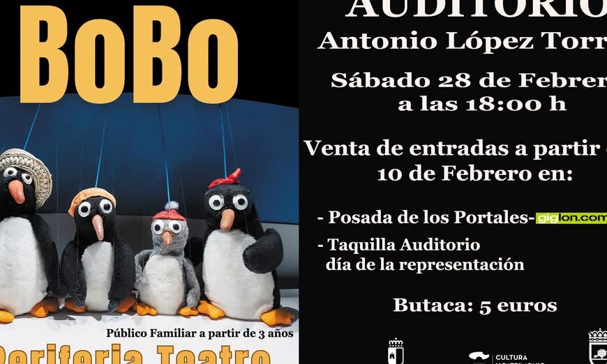 Espectáculo de Marionetas de Mesa para Niños en el Auditorio López Torres – Sábado, 28 de Febrero a las 18:00H. Una Aventura Cultural en Tomelloso, Entradas Disponibles