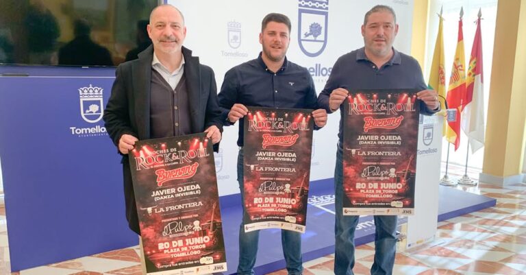 La Plaza de Toros albergará el evento ‘Noches de Rock & Roll’ con actuaciones de Burning, La Frontera y Javier Ojeda en junio