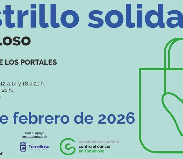 La Posada de los Portales Hospeda el Rastillo Solidario de la AECC del 3 al 8 de Febrero: Inauguración el Miércoles 4 de Febrero por la Tarde