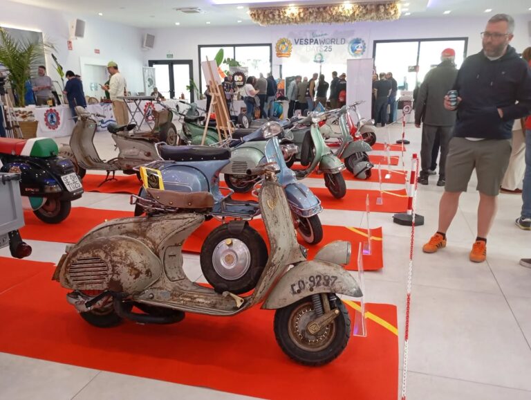 Quinta Edición de la Reunión Nacional de Clubes Vespa se Celebra en Tomelloso, con Amplia Programación de Pruebas y Gymkana a las 14:00 hrs.