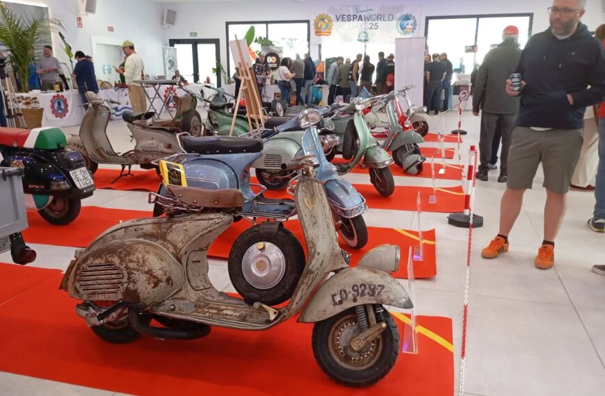 Quinta Edición de la Reunión Nacional de Clubes Vespa se Celebra en Tomelloso, con Amplia Programación de Pruebas y Gymkana a las 14:00 hrs.