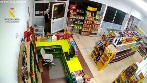 Detenido por la Guardia Civil el autor de un robo con violencia cometido en un establecimiento comercial