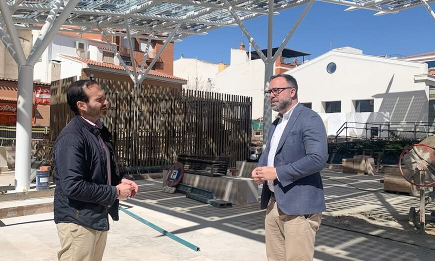 Alcalde inspecciona avances en obras municipales que transformarán Tomelloso