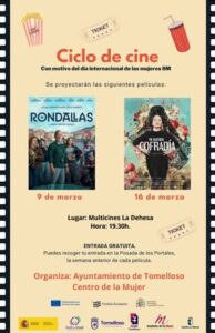 Celebración del Día Internacional de las Mujeres: Ciclo de Cine en el Centro de la Mujer con Entradas Disponibles en la Posada de los…