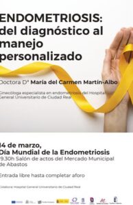 Charla Informativa para Conmemorar el Día Mundial de la Endometriosis: Resolviendo Dudas y Promoviendo Visibilidad de la Enfermedad