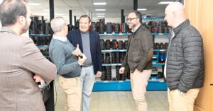 El Alcalde de Tomelloso, Javier Navarro, realiza recorrido por las Instalaciones de Novagric