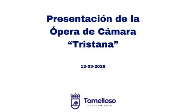 «Estreno de la Ópera ‘Tristana’ en el Teatro Municipal de Tomelloso, Sábado 28 de marzo a las 8 p.m.» #Tomelloso #CulturaTomelloso