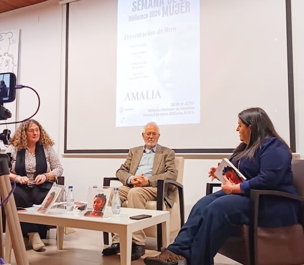 Presentación del Libro ‘Amalia’ del Escritor Ángel Arribas en la Casa de la Cultura de Tomelloso