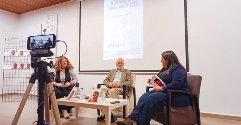 Presentación del Libro ‘Amalia’ del Escritor Ángel Arribas en la Casa de la Cultura de Tomelloso