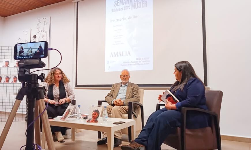 Presentación del Libro ‘Amalia’ del Escritor Ángel Arribas en la Casa de la Cultura de Tomelloso